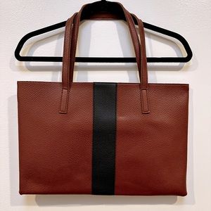 Vince Camuto - Brown Vegan Leather Tote